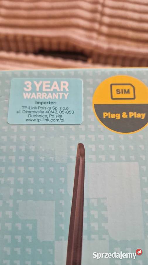 Router TPLink 4G LTE TLMR150 nowy Media Markt Gorzów Wielkopolski