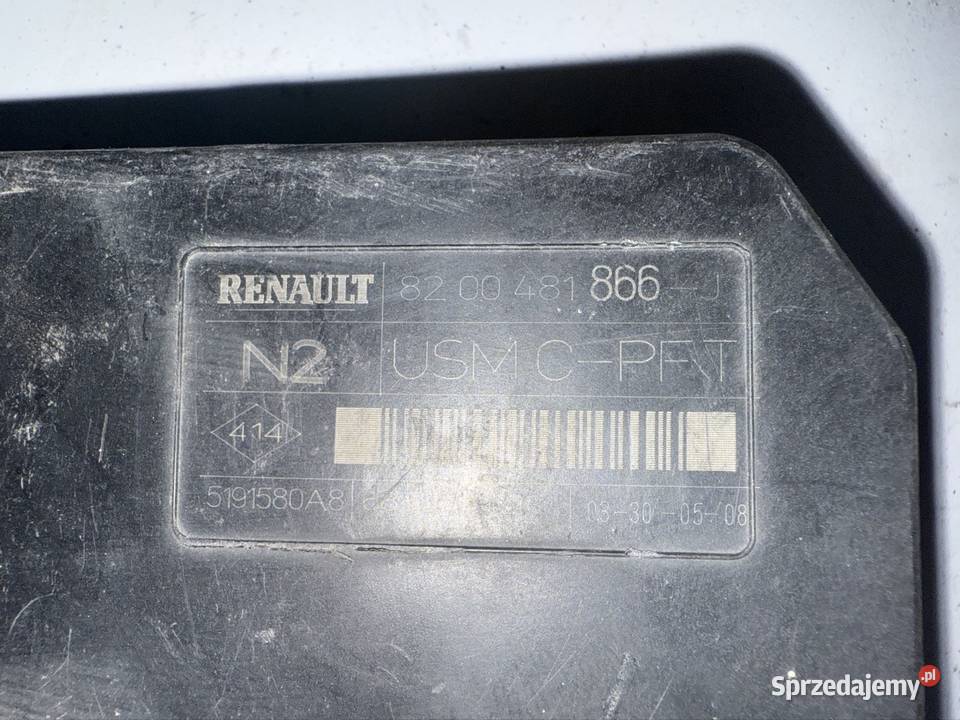 MODUŁ USM STEROWNIK 8200481866F RENAULT MEGANE Ostrów Wielkopolski