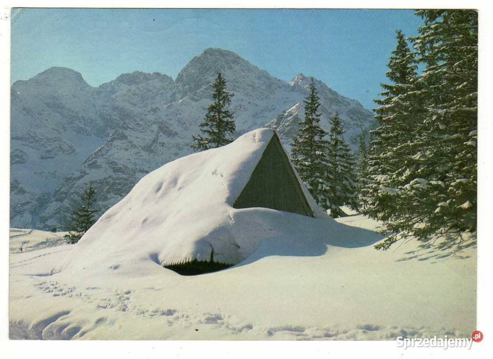 TATRY WYSOKIE MIĘGUSZOWIECKIE SZCZYTY POCZTÓWKA świętokrzyskie Krynki