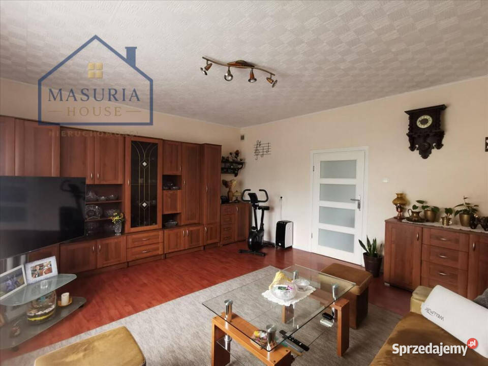 Parter domu z działką garażem szklarnią 67m2 sprzedam