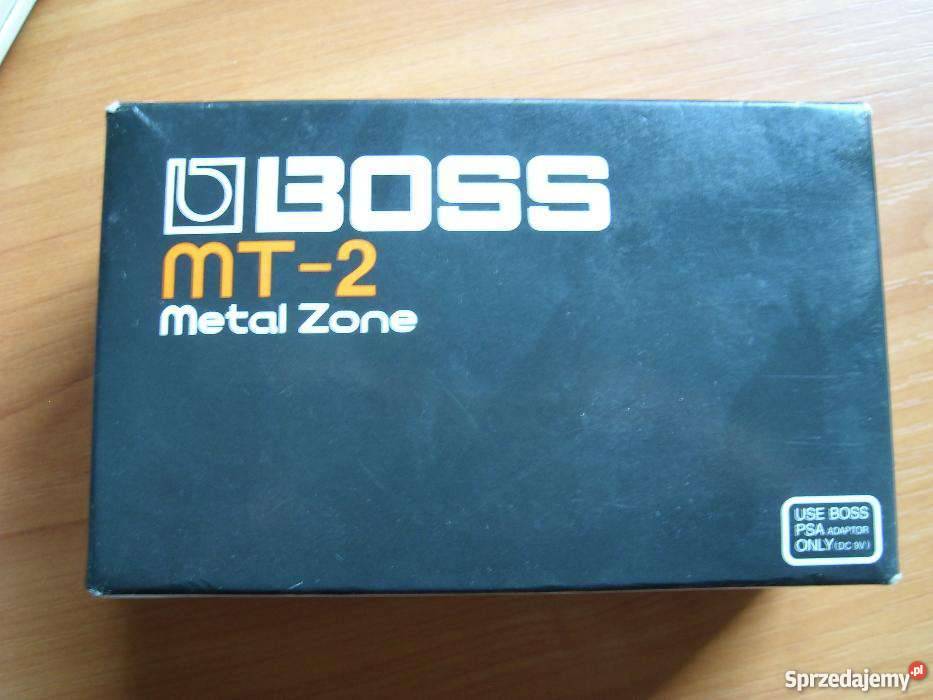 BOSS MT2 METAL ZONE efekt git Metallica Slayer wielkopolskie Poznań