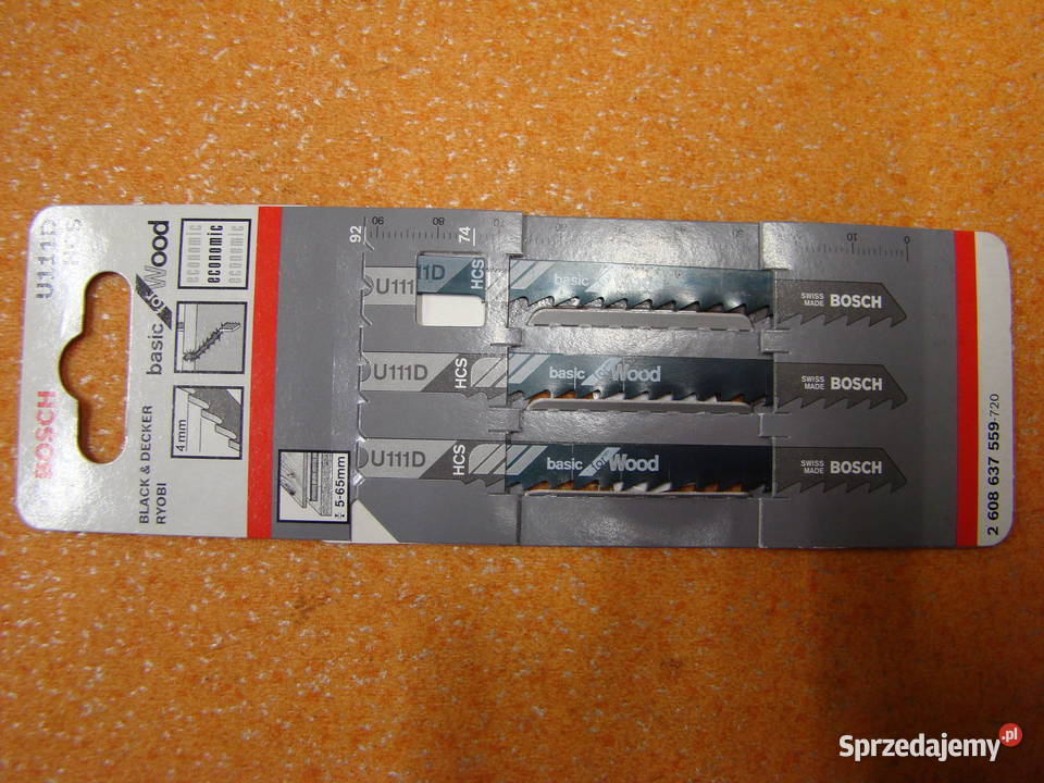 Brzeszczot BOSCH typ U 111 D 3 Ref 2 608 637 559 sprzedam