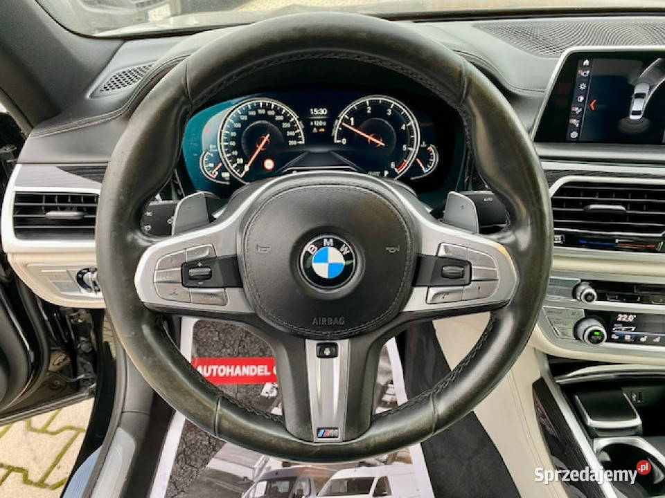 BMW 750 SALON XDrive VOLL 400 M PAKIET HEAD UP 4/5 Leszno