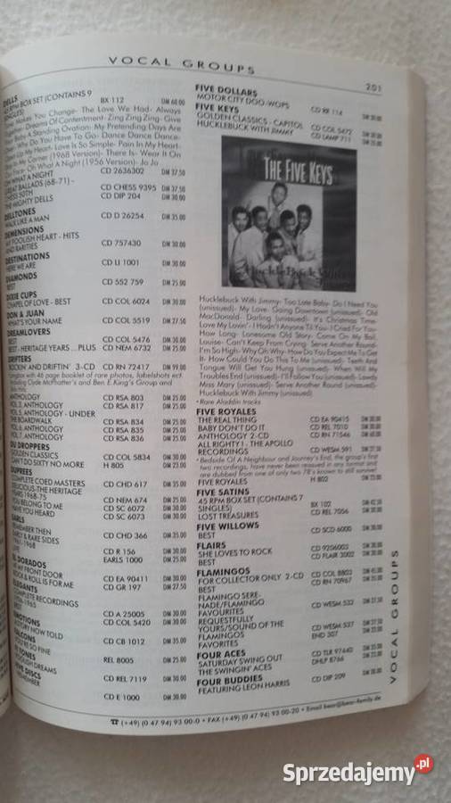 Katalogi Bear Family Records Puławy sprzedam