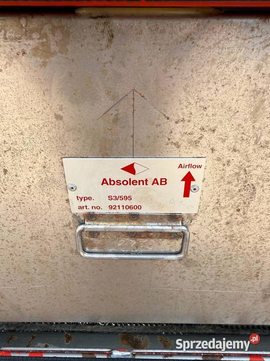 Odciąg mgły olejowej z maszyn CNC filtr Absolent Zdziechowice