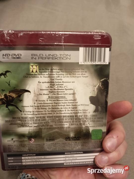 Płyta HDDvD VanHelsing Nowy w folii Sędziszów sprzedam