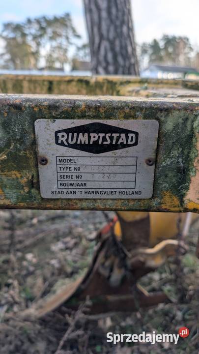 Pług zagonowy 3 skibowy Rumptstad uszkodzony