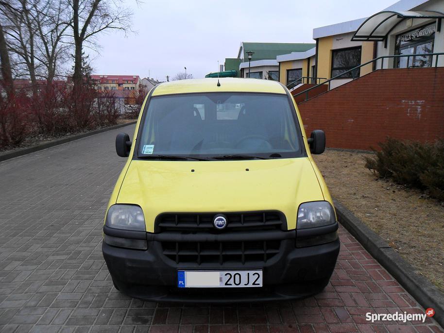 Fiat Doblo żółty