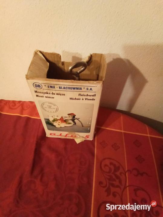 Maszynka do Mielenia mięsa alfa Vintage Warszawa