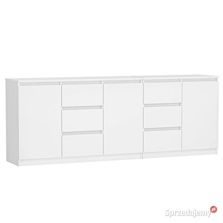Komoda COSTA 1D3S2D3S BIAŁY 40cm