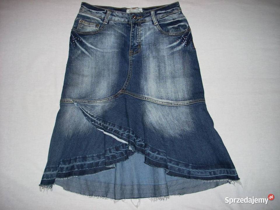 Revers Spódnica dżinsowa Jeans Coquette 36 38