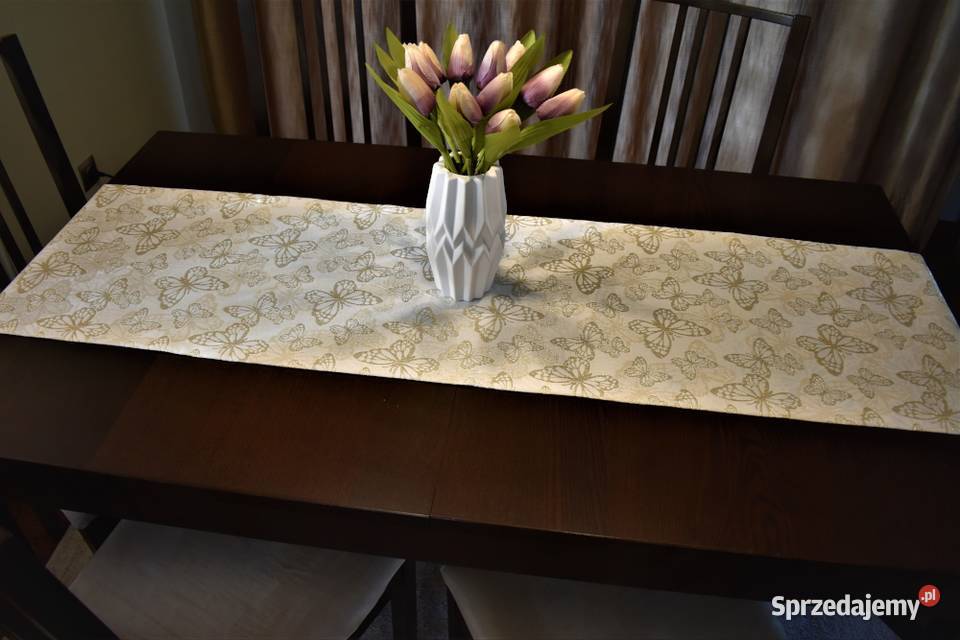 Bieżnik dwustronny Plamoodporny Złote Motyle 40 Stare Kupiski