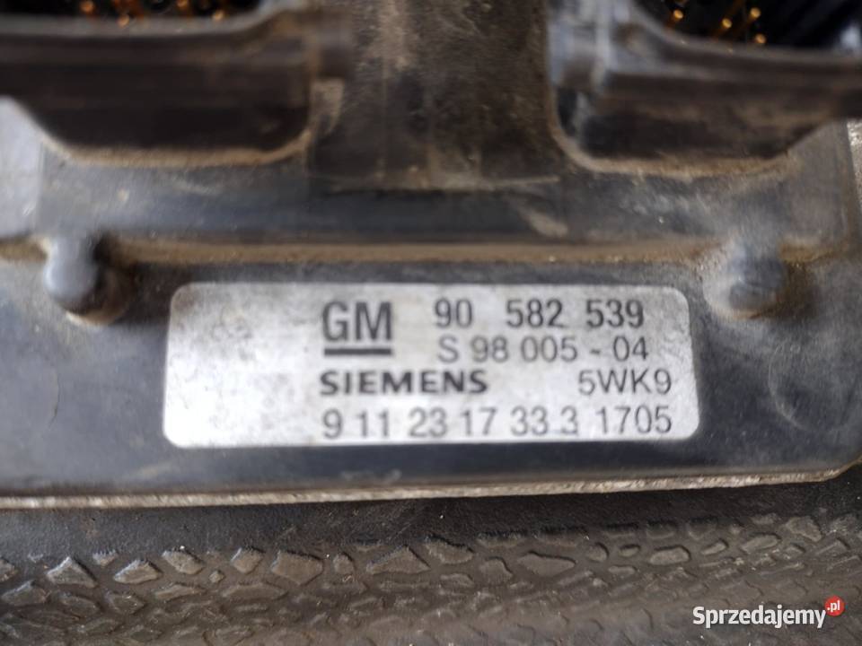 sterownik komputer Opel Zafira Astra Vectra 18 Nowa Sól