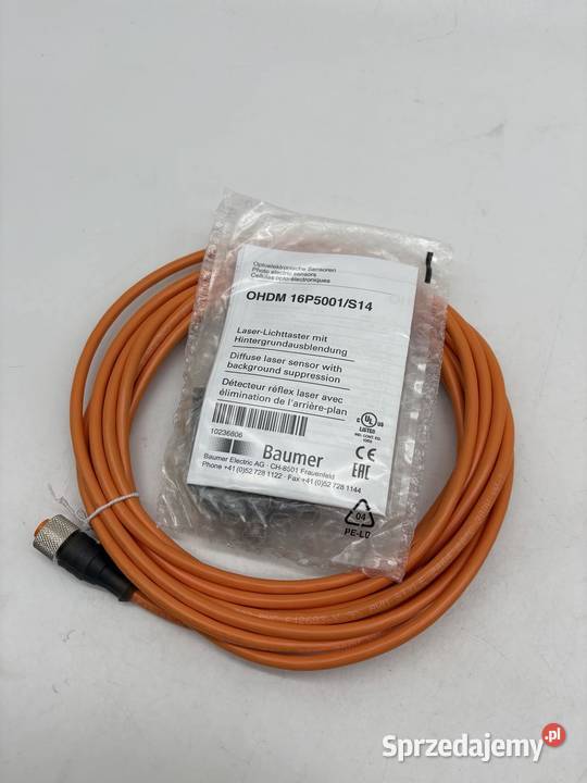 Baumer OHDM 16P5001S14 Czujnik laserowy Warszawa sprzedam