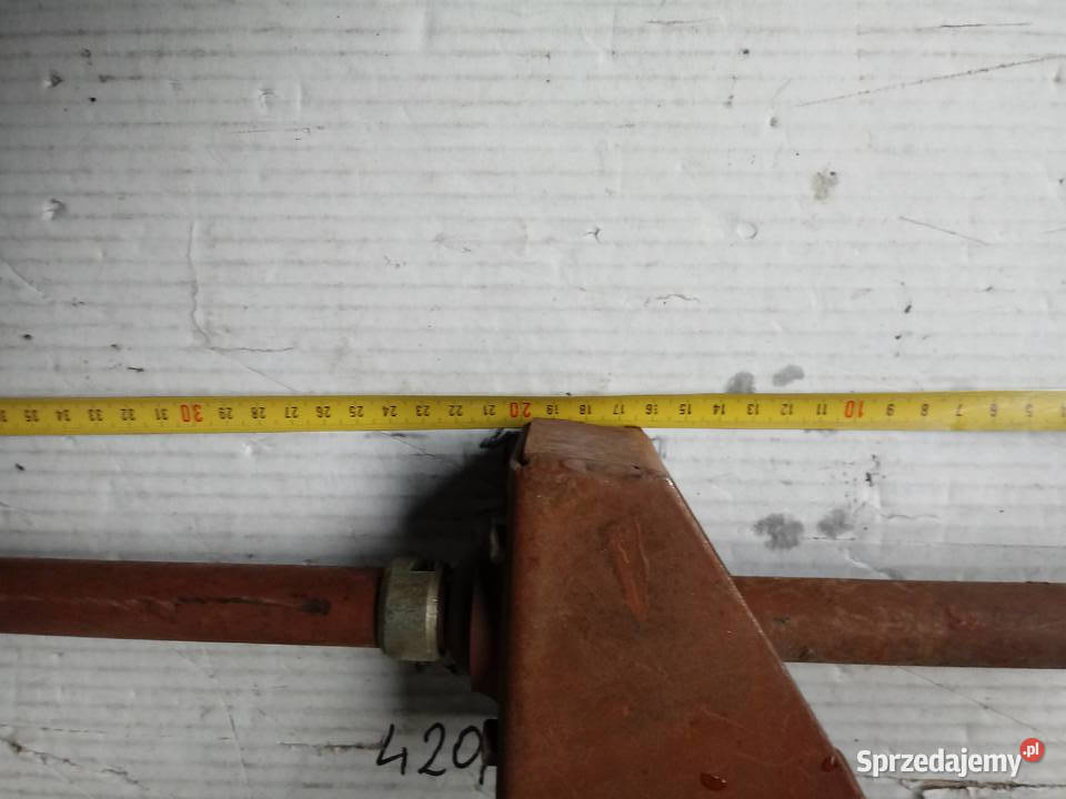 Korba wieszaka PRAWEGO Ursus 9021224 PRL ZM System zaczepowy Warszawa