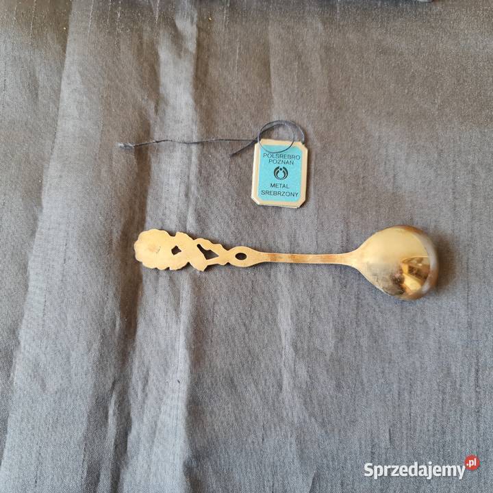 Łyżeczka z metalu srebrzonego mazowieckie Warszawa sprzedam
