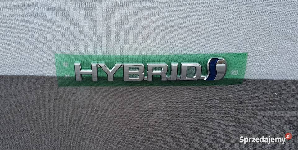 7544106100 emblemat napis HYBRID klapy Toyota