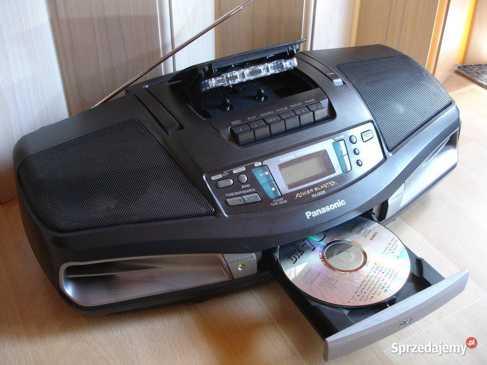 Radiomagnetofon PANASONIC RXDS28 lubuskie Zielona Góra