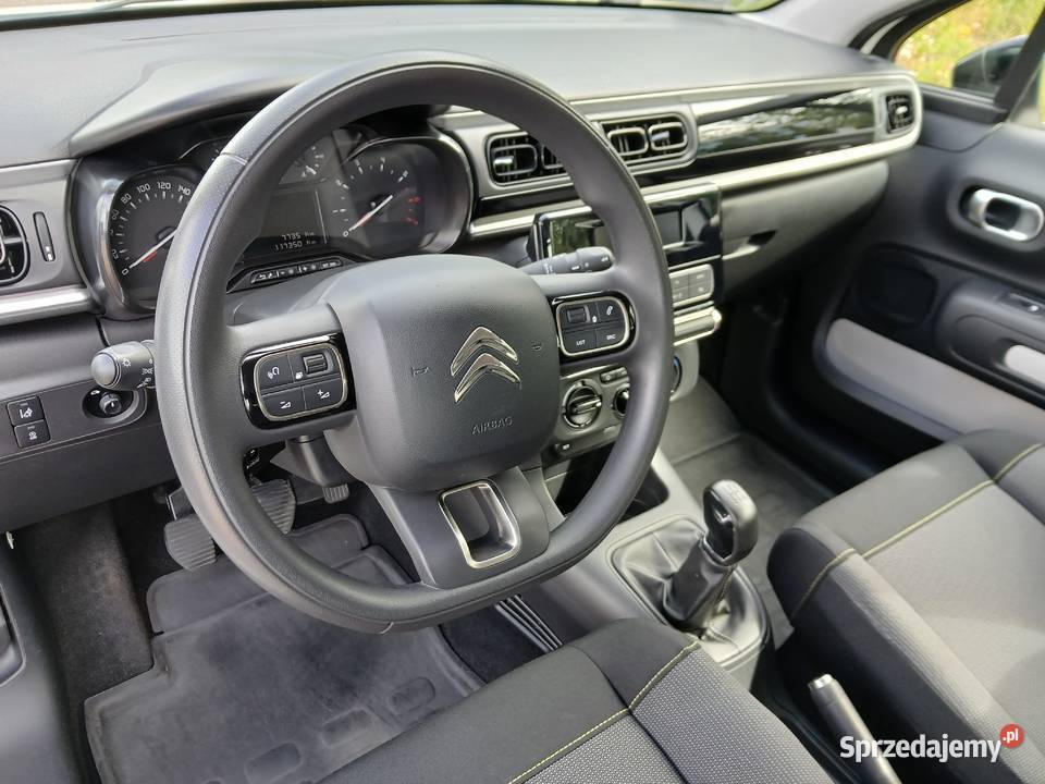 Citroen C3 III 12 POLSKI SALON serwisowana w ASO nieuszkodzony Pabianice