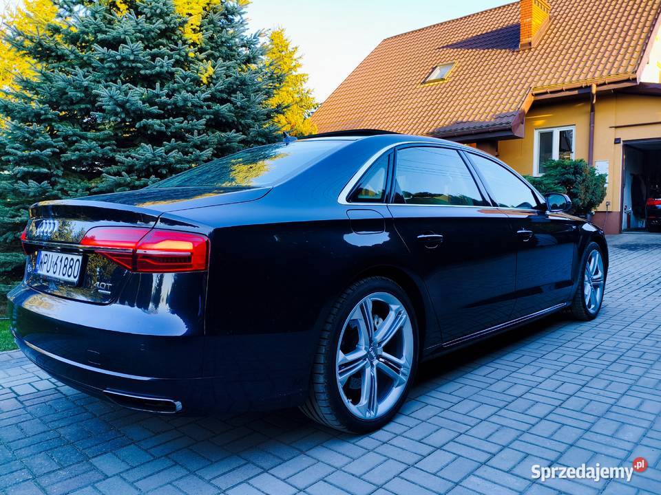 AUDI A8 D4 Long 40 TFSI LIFT 2015 mazowieckie Serock