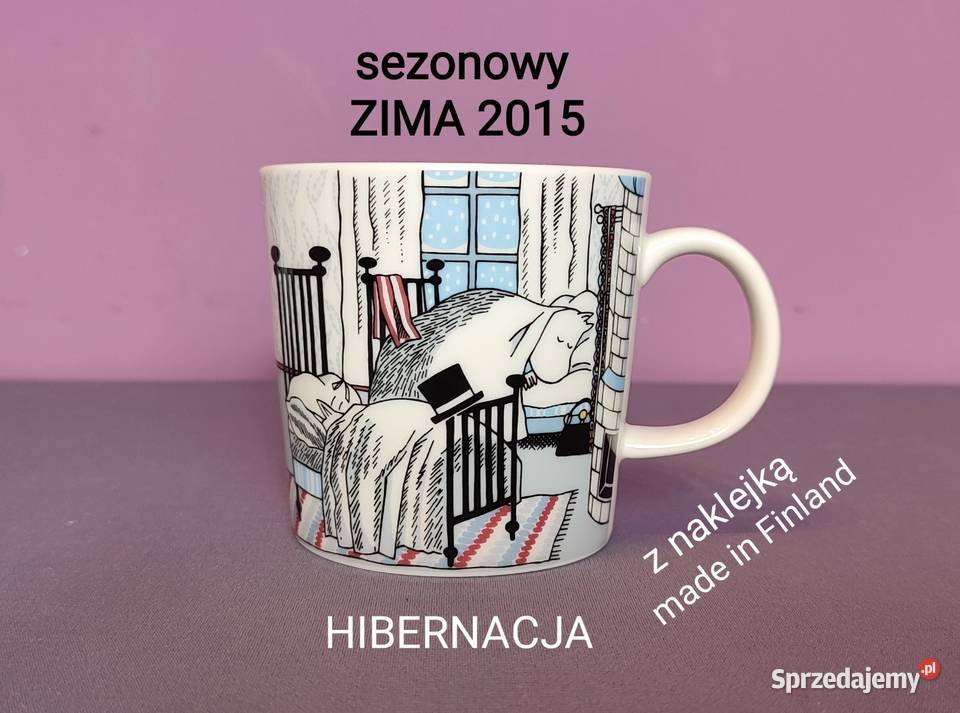 Muminki KUBEK Moomin Arabia Finland sezon ZIMA Jasień