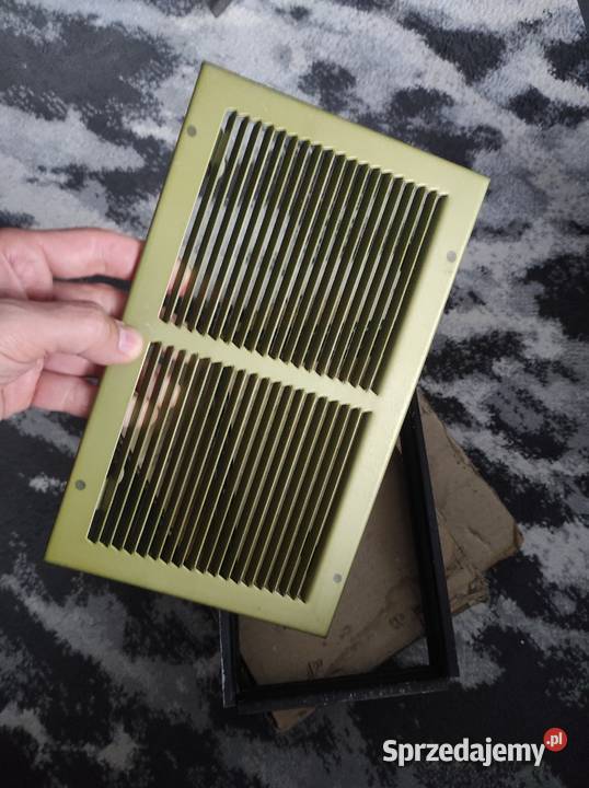 Kratka wentylacyjna nawiewowa Metalowa vintage