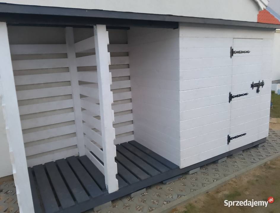 Drewutnia na drewno z pomieszczeniem Warszawa