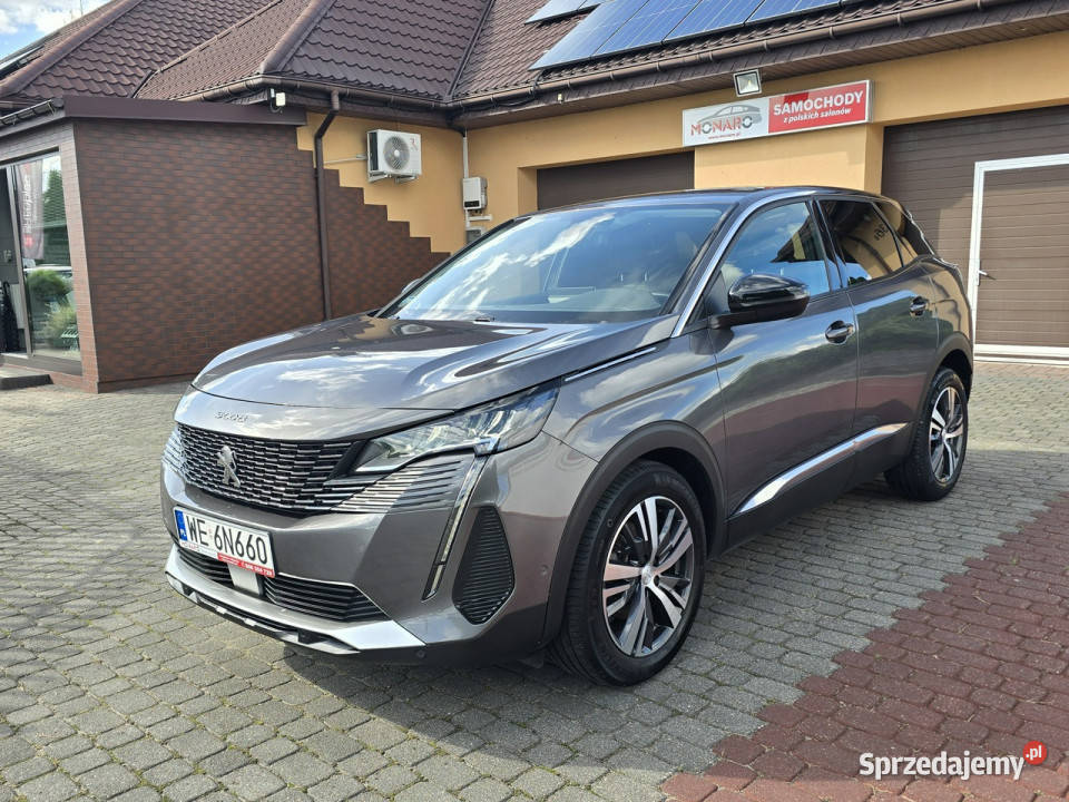 Peugeot 3008 ALLURE 15 HDi 130 Lift Salon Polska Rok produkcji 2022 Nasiegniewo