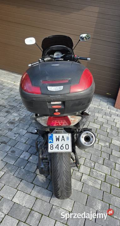 Yamaha TMAX 500 ABS 2008 bezwypadkowy kufer śląskie Szczekociny