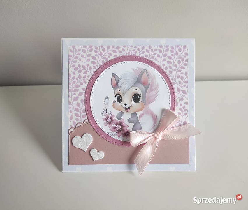 Kartka okolicznościowa ręcznie robiona na Łódź