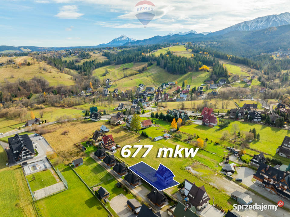 Widokowa działka Zakopane Mrowce II sprzedam