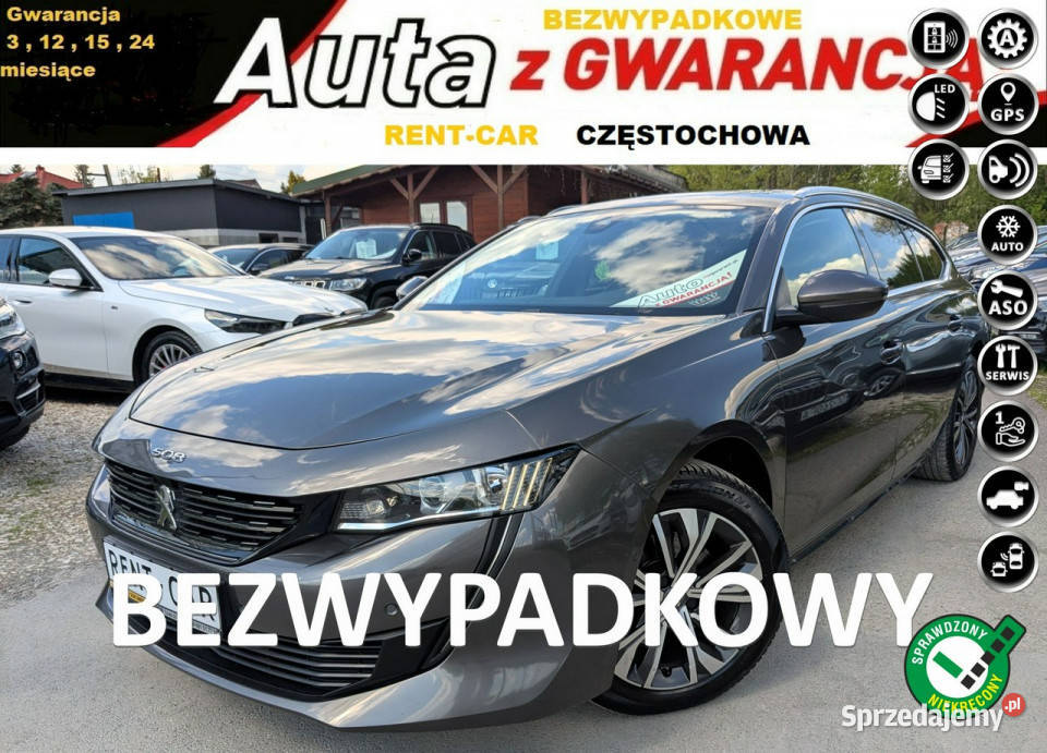 Peugeot 508 15HDiOPŁACONY Bezwypadkowy Częstochowa