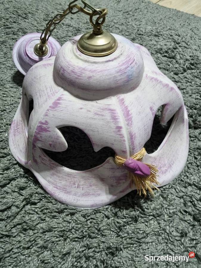 Lampa wisząca gipsowa Wola Podłężna