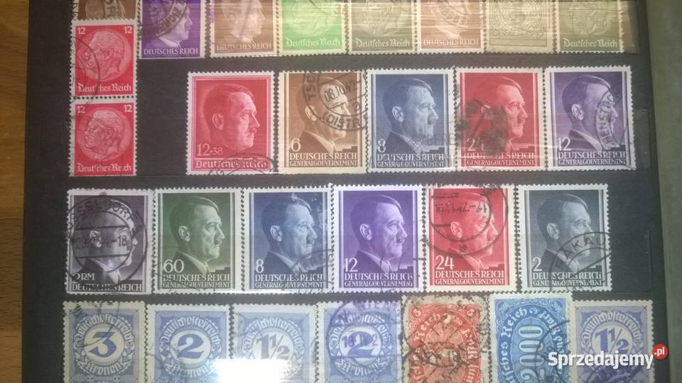 znaczki NIEMCY zestaw 82 stemplowane