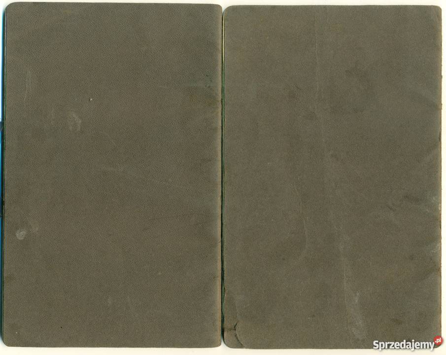 Sparbuch stare niemieckie dokumenty 1940 jednej wielkopolskie Ostrów Wielkopolski