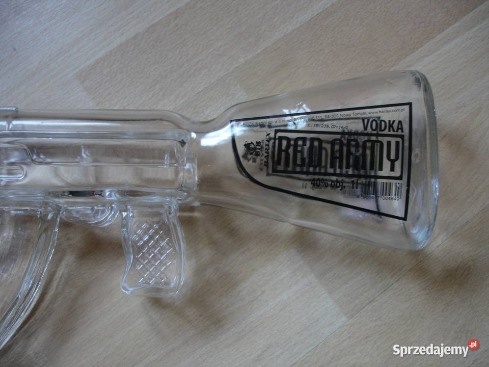 Butelka kolekcjonerska KAŁASZNIKOW Pozostałe lubuskie Zielona Góra