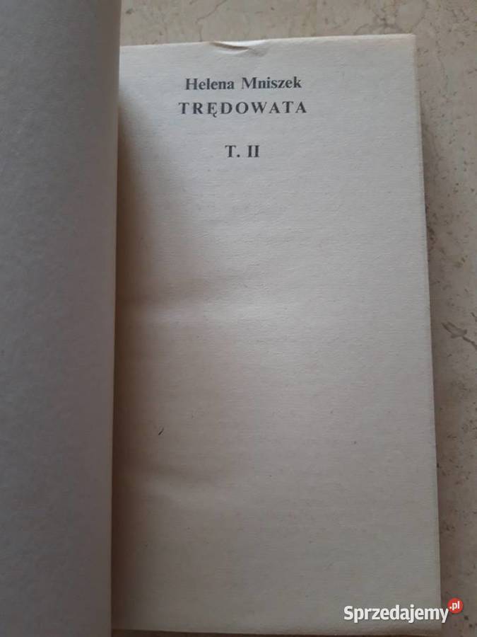 Trędowata Helena Mniszek tom 2 1972 Bielsko-Biała