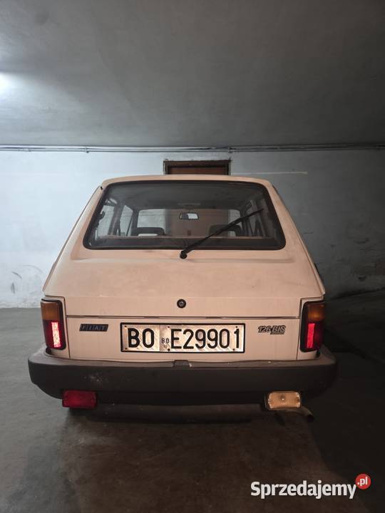 Fiat 126 bis z Włoch 1989 bez zgilizny 126 wielkopolskie Kostrzyn sprzedam