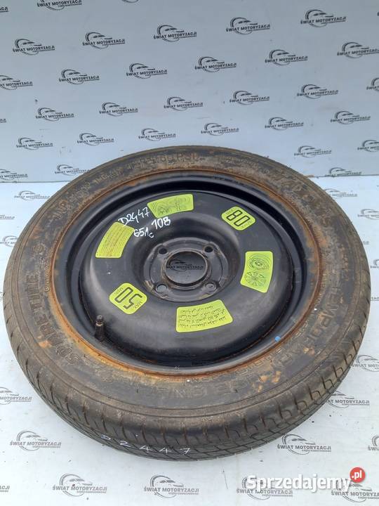 PEUGEOT 207 CITROEN C3 koło dojazdowe 1258015 Kielce