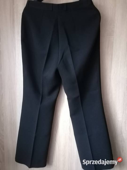 Spodnie damskie czarneprosteniemnące SONIA Długie łódzkie