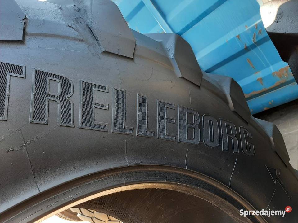 2x Opona używana rolnicza 71075R42 TRELLEBORG Zaścianki sprzedam