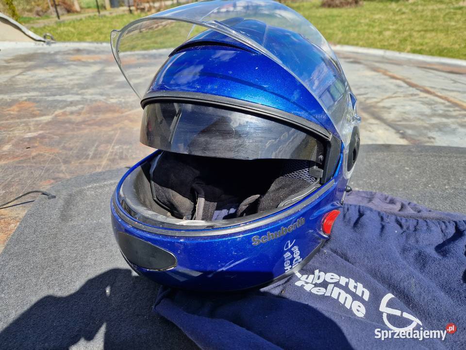 Schuberth Concept kask szczękowy niebieski ORG Mielec sprzedam