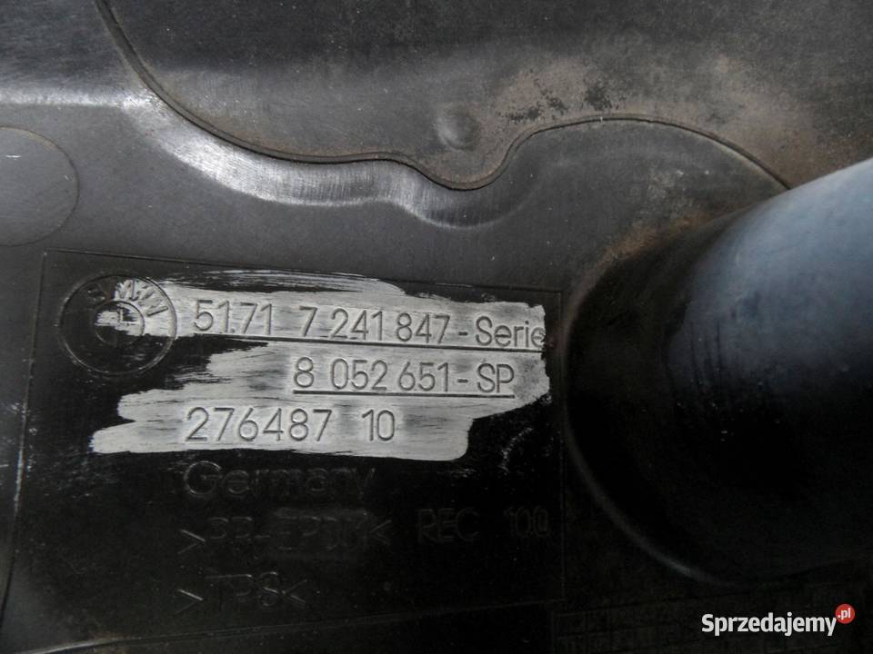 BMW F20 12r nadkole lewe przód 7260709 7260711 osobowe