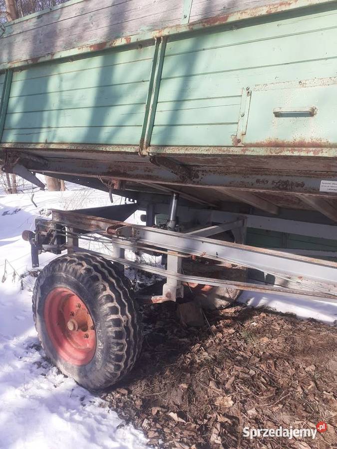 Przyczepa wywrotka lubelskie Bzowiec