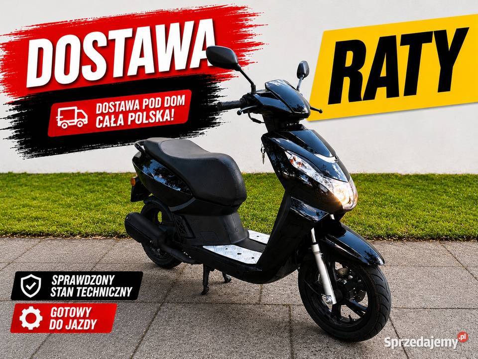 Peugeot Kisbee 2024 R Skuter 50 100 Sprawny Rok produkcji 2024 Pilzno