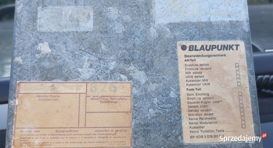 Blaupunkt Koblenz CB12 Gdańsk sprzedam