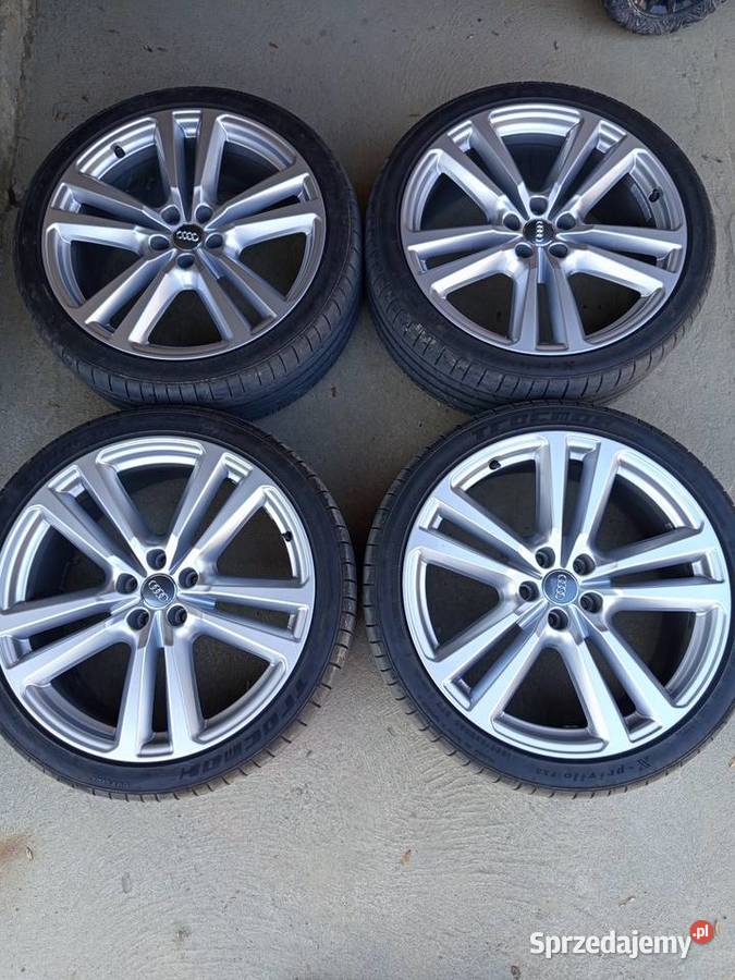 Alufelgi Audi 20 5x112 Volkswagen Seat opony aluminiowe Róża