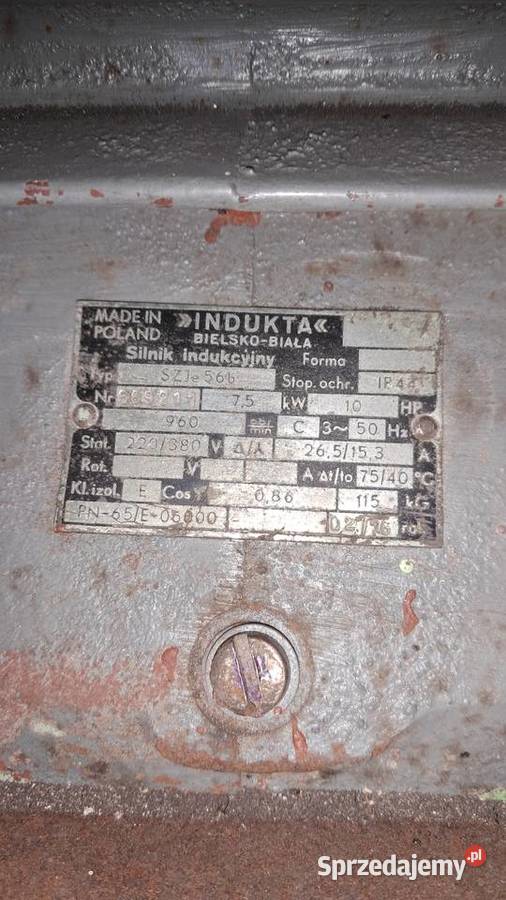 Silnik elektryczny 75kW 2k świętokrzyskie Ruda Pilczycka