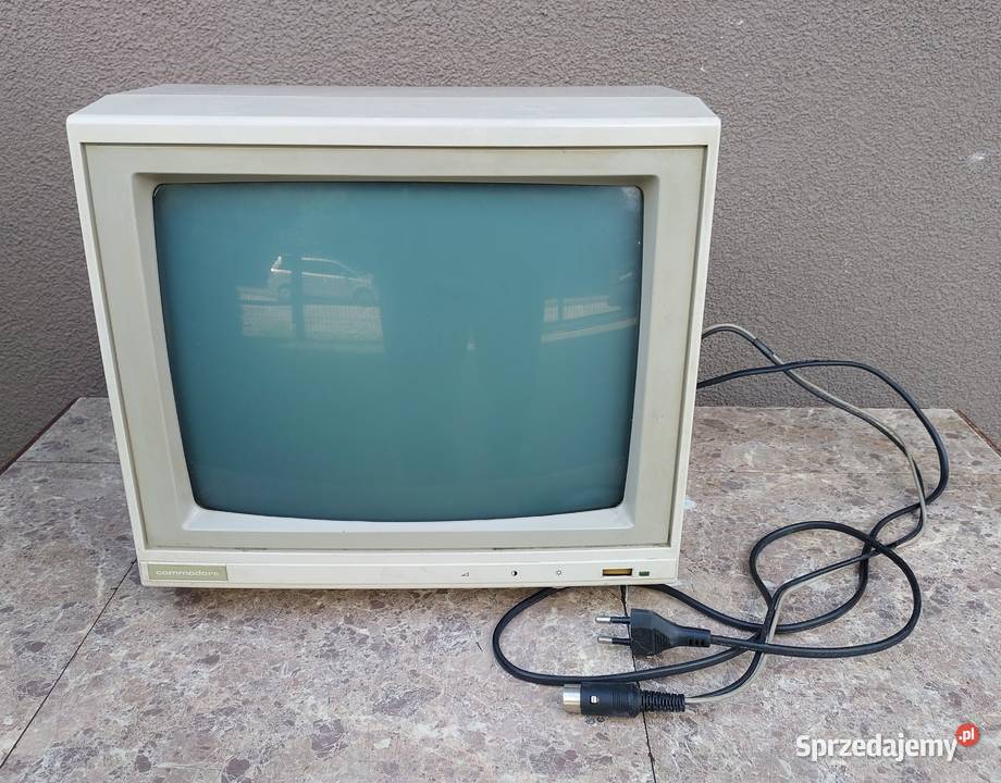 Stary monitor Commodore DM60200E niesprawny pomorskie Tczew sprzedam