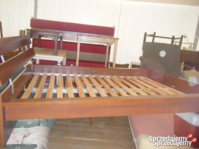 łóżko sypialniane 180200 z materacem IKEA Łóżka, wersalki i sofy